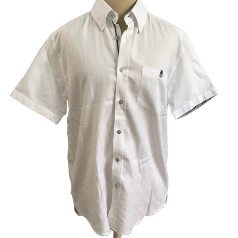 Ted Baker White Button Down Size 4